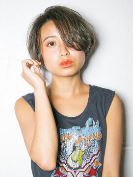 リリアン 表参道(relian) グレージュ×ボブ