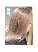 ミルクティーブロンド×髪質改善TR