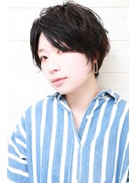 オーシャン(Ocean)&nbsp;［OCEAN　Hair&Life]黒髪☆春パーマ☆マッシュヘア