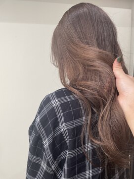 エイミー(Aimee) Aimee 町田 ミルクティブラウン×レイヤーロング