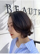 ビュートリアム 広尾(BEAUTRIUM)&nbsp;20代30代40代◎大人可愛い前髪なしくびれボブ