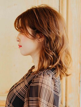 美容室 グローブ 船橋店(globe) オレンジミディ[船橋/船橋駅]