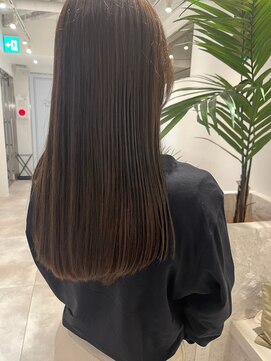 ジーナ 千葉(Zina) 大人かわいい20代30代40代小顔ショコラベージュ１Zina千葉