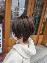 アルブル ヘアデザイン(arbre hair design) ショートウルフ×アッシュ