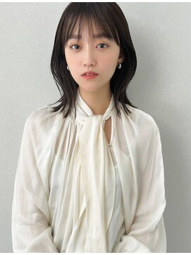 ソヨン 加古川店(SOYON) 暗髪 くびれボブ