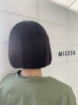 ミセス 天神店(MISESU) 切りっぱなしボブ