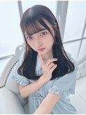 小顔流し前髪×ナチュラルワンカール *Lilme ひめの*