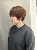 マッシュショート/ショートボブ/大人ショート/丸みショート
