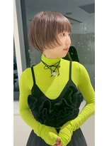 ホヌン 茅ヶ崎(Honnun)&nbsp;前上がりショートボブ/茅ヶ崎