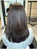 白髪ぼかしハイライト×痛まない白髪染め【麻布十番駅/六本木駅
