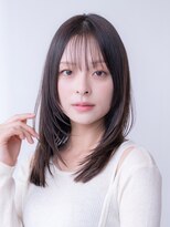 レイヤー/ダークアッシュ/髪質改善/シアーカラー/小顔/前髪/韓国