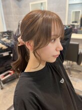 180°どの角度からみても可愛い顔周りのカット♪