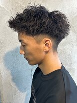 ニアウ 高崎店(Niau)&nbsp;ツイストスパイラルパーマメンズパーマメンズショートツイスパ