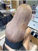 ミルクティーアッシュベージュカラーオリーブグレージュ30代