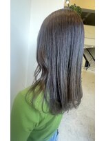 アルファ(Hair Salon alpha)&nbsp;【大人可愛い×透明感】オリーブベージュ×ロングレイヤー