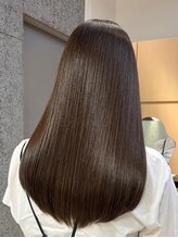 ビームズ トータルビューティー 西中島店(Bee ms Total Beauty) サラツヤロングベージュカラーブリーチしない透明感カラー