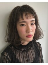 ヘアー アンド ビューティー リル(rille) 【村瀬浩司】エアリーボブ