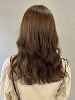 ザラブズラフズヘアー 守恒店(the loves laughs hair) 透明感たっぷりブラウンカラー
