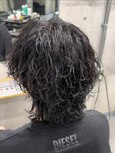 黒髪サーフカール/ウルフパーマ/名古屋/栄