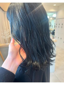 アンフレール ブルーブラック×ハイライト/Hikari