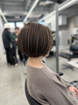 クレア 上大岡(CREA) ハイライトバレイヤージュダブルカラーケアブリーチ30代40代50代