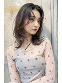 暗めカラー/韓国風巻き/レイヤーカット/髪質改善/縮毛矯正/銀座