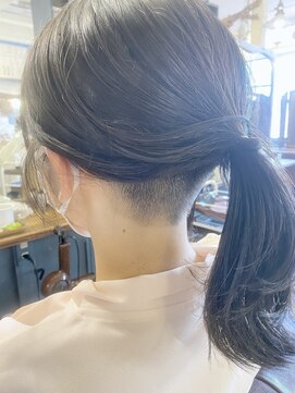 マギーヘア(magiy hair) magiyhair/下北沢/nico/刈り上げ女子　インナー刈り上げ☆