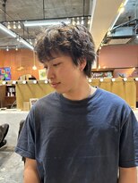 チャプター 問屋町(chapter)&nbsp;ナチュラルショートピンパーマ眉毛カット