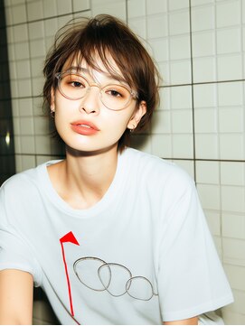 ラベスト キョウト(LOVEST) メガネショート/ショートボブ/マッシュショート/眉上バング