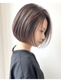 大人ショートヘア/ハイライトカラー/イルミナカラー［堺］