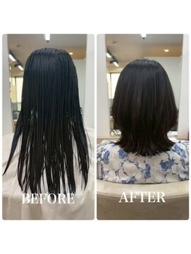 ヘアーアートシフォン 池袋西口店(Hair art chiffon) 似合わせカット/ミディアムレイヤー/大人ガーリー/髪質改善/着物