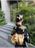 浴衣ヘアセット着付け