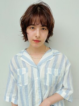 ガーデン 銀座(GARDEN) パーマ レイヤー ウエーブパーマ ボブ 顔周りカット ボブパーマ