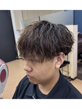 パリス メンズサロン(PARIS MEN'S Salon) マッシュシャドウ×フェザーパーマ