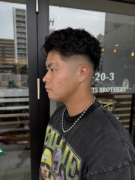 ザスーツブラザーズ(THE SUITS BROTHERS) MEN'SHAIRウルフカルマパーマメンズショートイージーパーマ