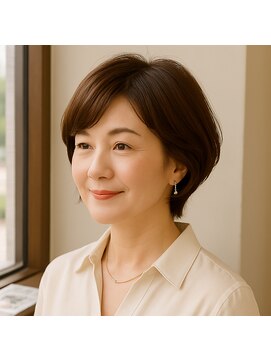 スープレックス ヘアーデザイン(SOUPREX HAIR DESIGN) ミセス艶ショートボブ