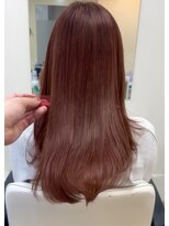 ヘアーサロンアンク(hair salon anc)&nbsp;1ブリーチ（ホイルワーク）ピンク