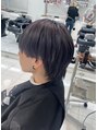 テーラヘアー 瑞江店(TELAHAIR)&nbsp;ブリーチカラーダークグレー
