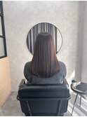 【お客様スタイル】水素トリートメント　暖色カラー　銀座