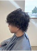 スパイラルパーマ