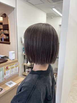 アミリー ひたち野うしく店(Amily) ハイライトバレイヤージュダブルカラーケアブリーチ20代30代