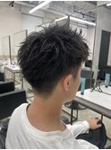 刈り上げスパイキーショート！