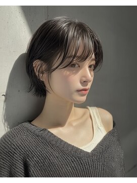 ヴェイン 渋谷(vain) ショートボブで収まりよく！簡単まとまるスタイリング◎