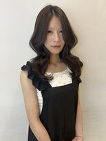 アクシス 栄店(`AXIS)&nbsp;森崎ワンホンレイヤー/ミルクティーブロンド/ダークブルー/栄