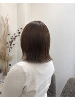 ロッカ(ROCCA)&nbsp;ワンホンレイヤー大人可愛い切りっぱなしボブ