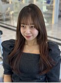 梅雨対策におすすめ◎前髪縮毛矯正/顔まわりカット/表参道美容室