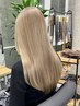 【ケアブリーチダブルカラー】ダブルカラー切れ毛抑制コース/15500円