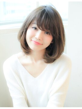 アフロート ディル(AFLOAT D'L) 【AFLOAT D'L】表参道 シフォンレイヤー柔らかひし形ミディ