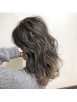 オースト ヘアー ステラ 新宿店(Aust hair Stella)&nbsp;ハイライト×ラベンダーグレージュ【KIZASHI】