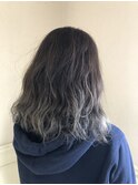 chouchou旭店★グラデーションカラー★くすみグレー